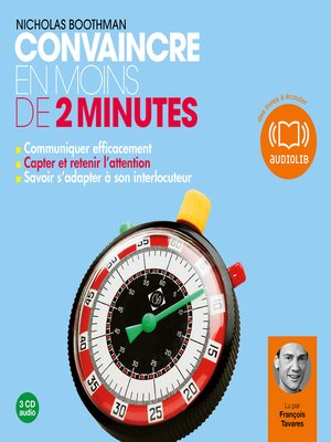 cover image of Convaincre en moins de 2 minutes